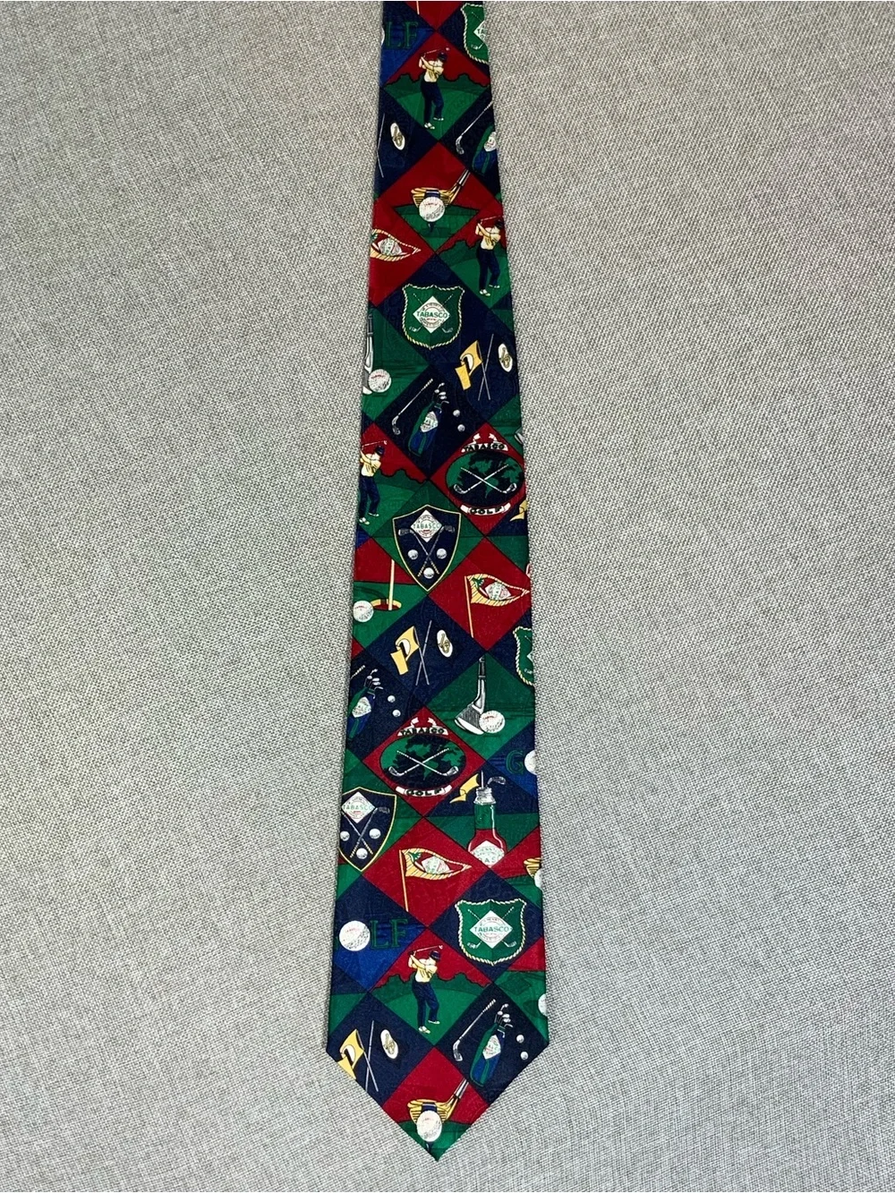 Official TABASCO golf necktie